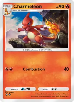 Pokémon-Karte Charmeleon 009/072