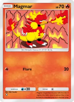 Pokémon-Karte Magmar 011/072