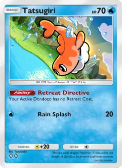 Pokémon-Karte Tatsugiri 021/072