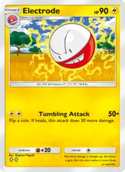 Pokémon-Karte Electrode 024/072