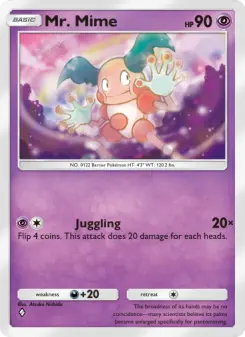Pokémon-Karte Mr. Mime 032/072
