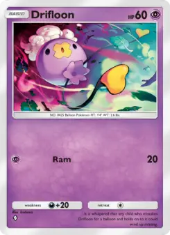 Pokémon-Karte Drifloon 033/072