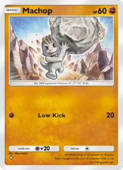 Pokémon-Karte Machop 037/072