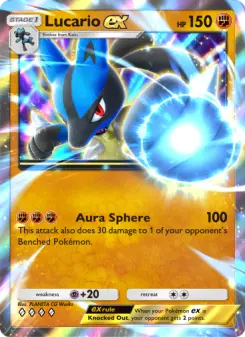 Pokémon-Karte Lucario ex 043/072