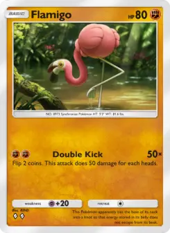 Pokémon-Karte Flamigo 044/072