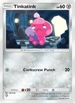 Pokémon-Karte Tinkatink 052/072