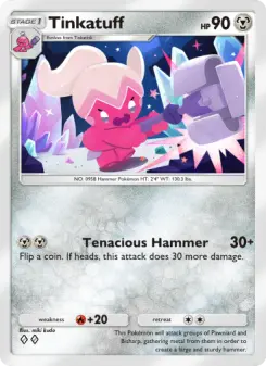Pokémon-Karte Tinkatuff 053/072