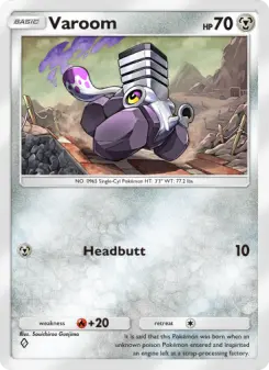 Pokémon-Karte Varoom 055/072