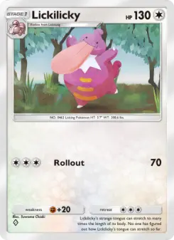 Pokémon-Karte Lickilicky 063/072