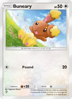Pokémon-Karte Buneary 066/072