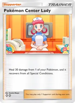 Pokémon-Karte Pokémon Center Lady 070/072