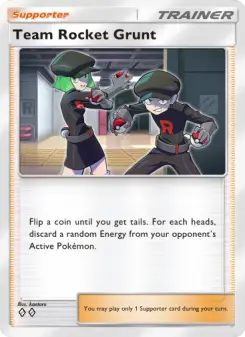 Pokémon-Karte Team Rocket Grunt 072/072