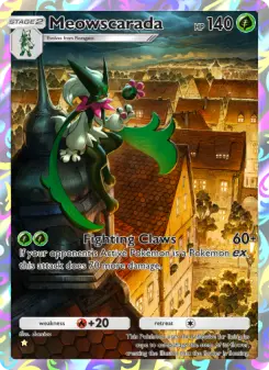 Pokémon-Karte Meowscarada 073/072