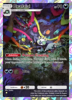 Pokémon-Karte Grafaiai 076/072