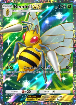 Pokémon-Karte Beedrill ex 079/072