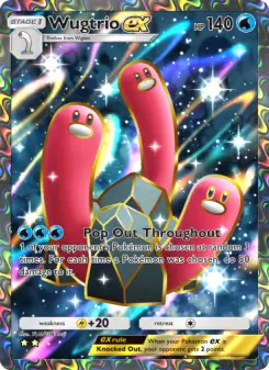 Pokémon-Karte Wugtrio ex 081/072