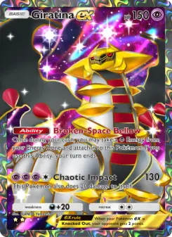 Pokémon-Karte Giratina ex 083/072