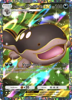 Pokémon-Karte Paldean Clodsire ex 085/072