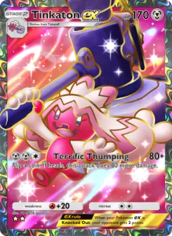 Pokémon-Karte Tinkaton ex 086/072