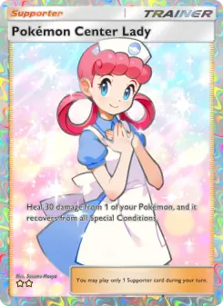 Pokémon-Karte Pokémon Center Lady 089/072