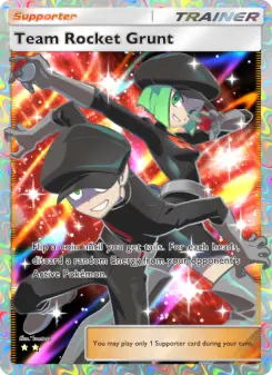 Pokémon-Karte Team Rocket Grunt 091/072