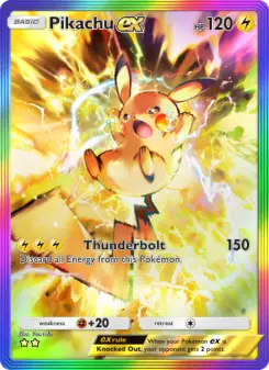 Pokémon-Karte Pikachu ex 092/072