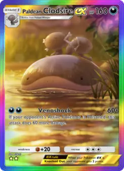 Pokémon-Karte Paldean Clodsire ex 093/072