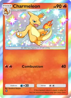 Pokémon-Karte Charmeleon 100/072