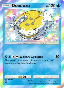 Pokémon-Karte Dondozo 102/072