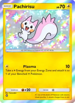 Pokémon-Karte Pachirisu 103/072