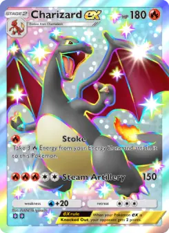 Pokémon-Karte Charizard ex 108/072