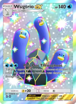 Pokémon-Karte Wugtrio ex 109/072