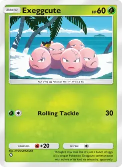 Pokémon-Karte Exeggcute 001/155