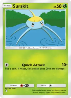 Pokémon-Karte Surskit 003/155