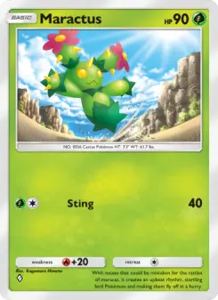 Pokémon-Karte Maractus 005/155