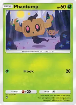 Pokémon-Karte Phantump 007/155