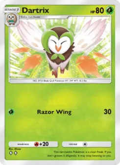 Pokémon-Karte Dartrix 011/155