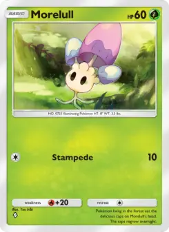 Pokémon-Karte Morelull 016/155