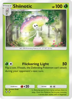 Pokémon-Karte Shiinotic 017/155