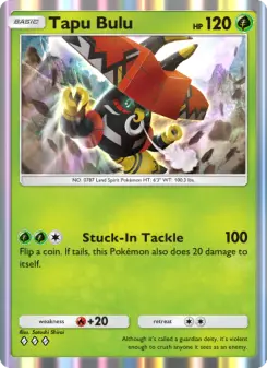 Pokémon-Karte Tapu Bulu 024/155