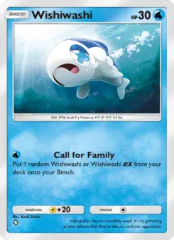 Pokémon-Karte Wishiwashi 050/155