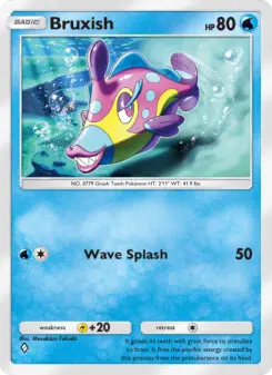 Pokémon-Karte Bruxish 055/155