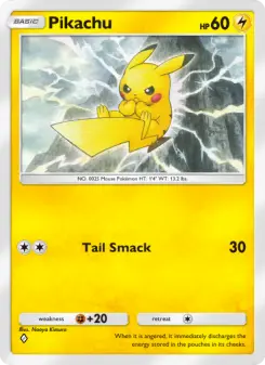 Pokémon-Karte Pikachu 057/155