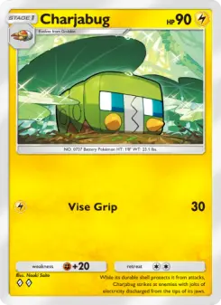 Pokémon-Karte Charjabug 064/155
