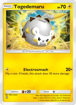 Pokémon-Karte Togedemaru 067/155