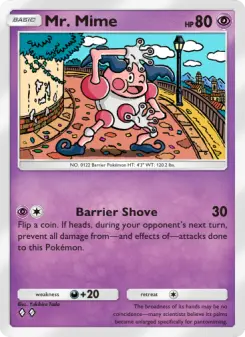 Pokémon-Karte Mr. Mime 069/155
