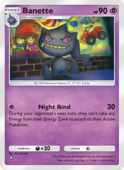 Pokémon-Karte Banette 075/155