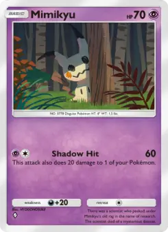 Pokémon-Karte Mimikyu 083/155