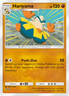 Pokémon-Karte Hariyama 091/155