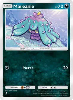 Pokémon-Karte Mareanie 115/155